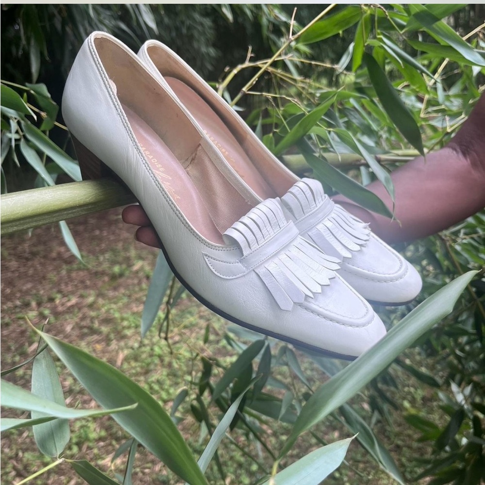 RARE 1960s Vintage Paradise Kittens leather loafer
